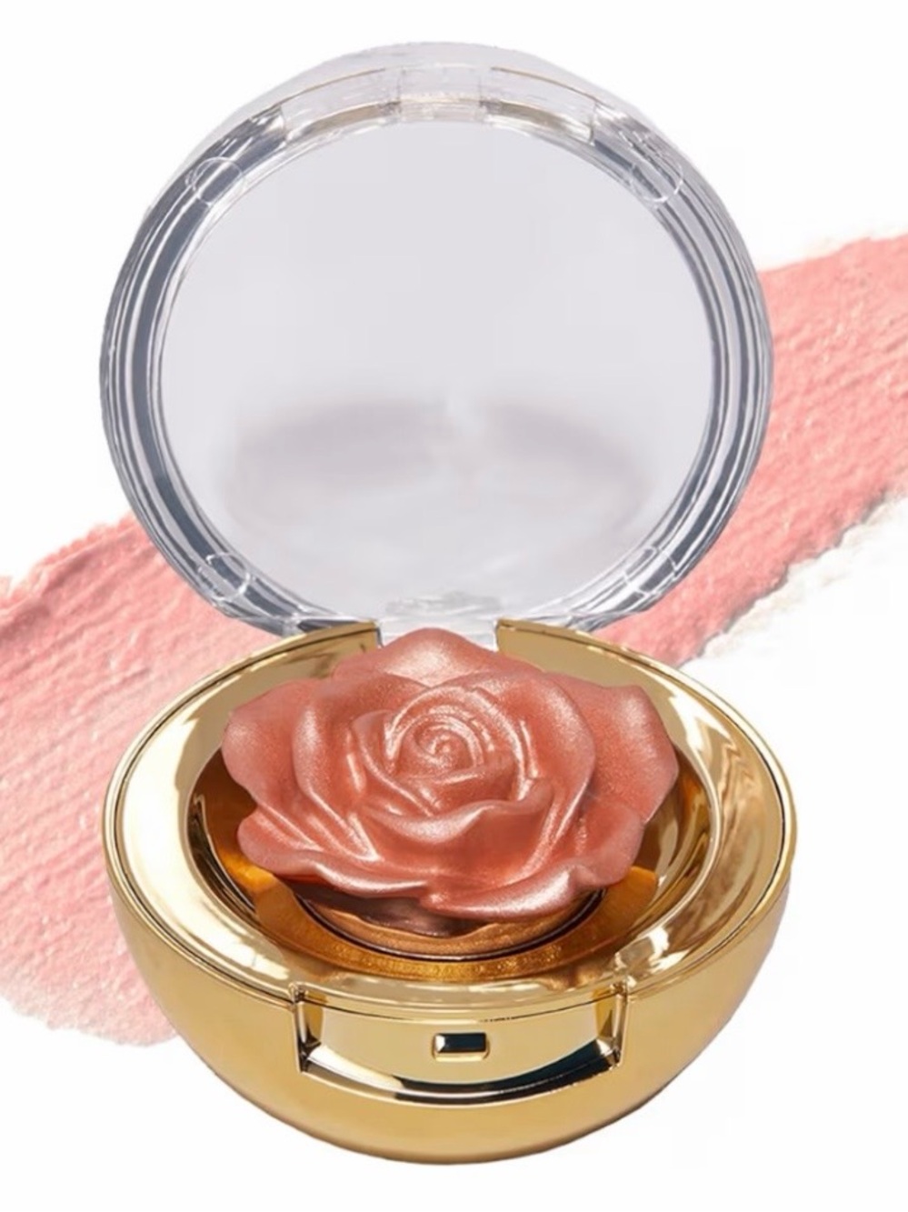 WINKY LUX Cheeky Rose Cream Highlighter ROSE' ~ 3D Rose ~ New in Box